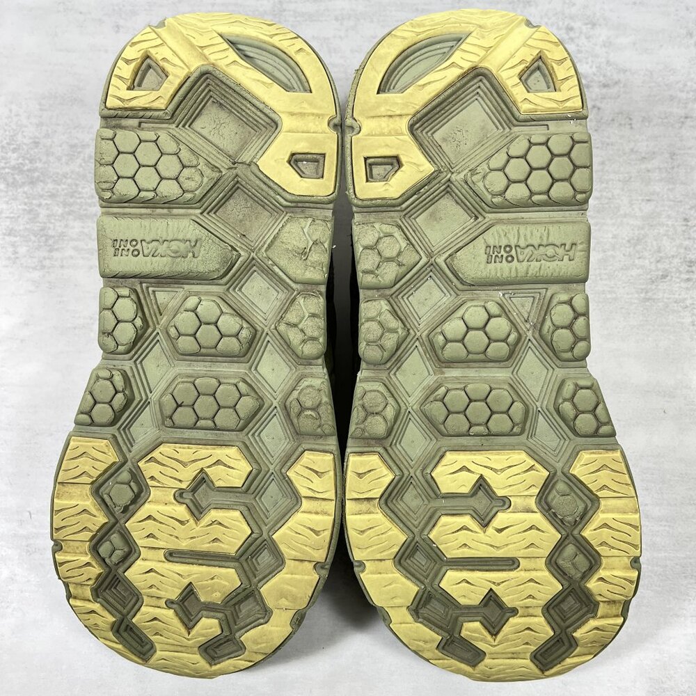 Hoka One One U Clifton L Suede Running Shoes - Women's Size 7.5 - Green - Picture 9 of 10